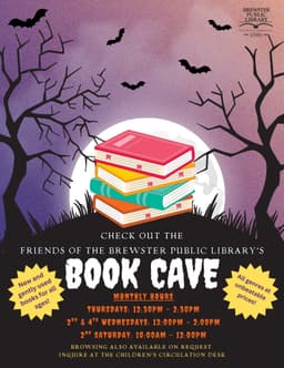Book Cave Open