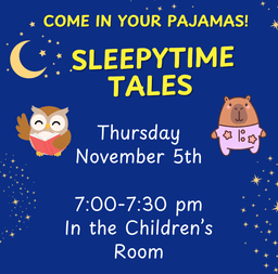 SLEEPYTIME TALES PAJAMA STORY TIME