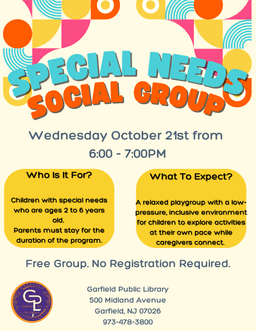 Special Needs Social Group