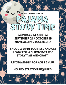 Pajama Story Time (Ages 2 and Up)