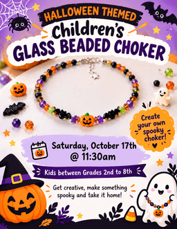 Children's Glass Beaded Choker