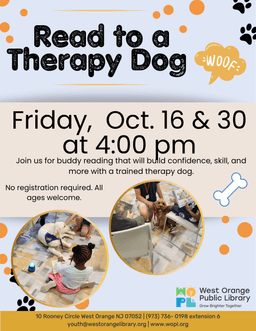 Read to a Therapy Dog