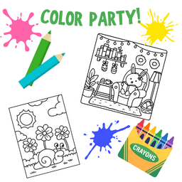Fall Into Art: Color Party