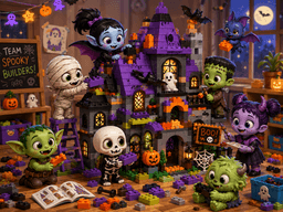 Spooktacular Structures: Haunted LEGO House