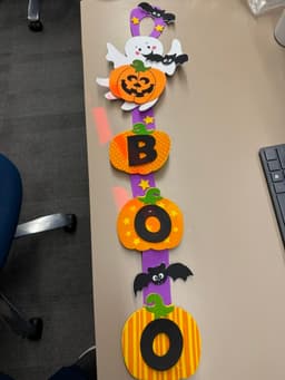 Ghost Door Hanger Craft