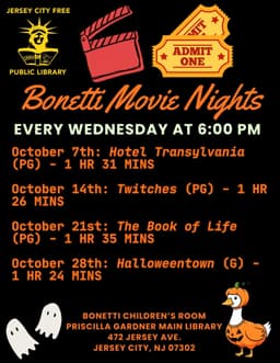 Bonetti Movie Night: Halloweentown