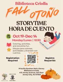Biblioteca Criolla Hora de Cuentos | Storytime at Biblioteca Criolla
