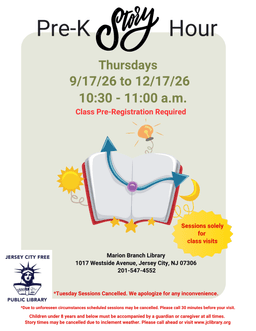 Pre-K Story Hour