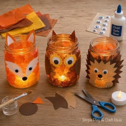 Mason Jar Lanterns (Grades K-3)