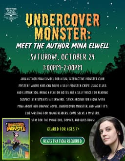 Undercover Monster: Meet the Author Mina Elwell