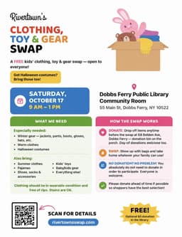 Rivertowns Clothing, Toy, & Gear Swap Rivertowns Clothing, Toy, & Gear Swap