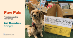 Paw Pals: Read to a Dog!