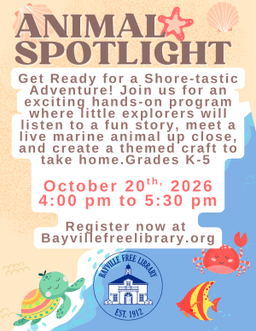 Animal Spotlight Children's Program