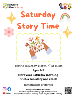 Saturday Story Time