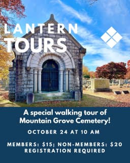 Lantern Tour: Mountain Grove Cemetery