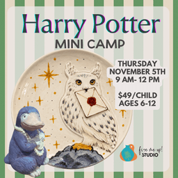 Harry Potter Mini Camp | Thursday, November 5th 9 AM – 12 PM | Ages 6-12