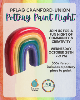 PFLAG Cranford-Union Paint Night | October 28th 7-9 PM