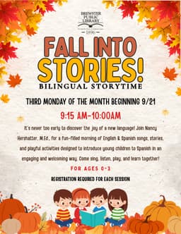Fall Into Stories: Bilingual Storytime!