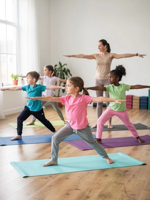Community Yoga in the Garden